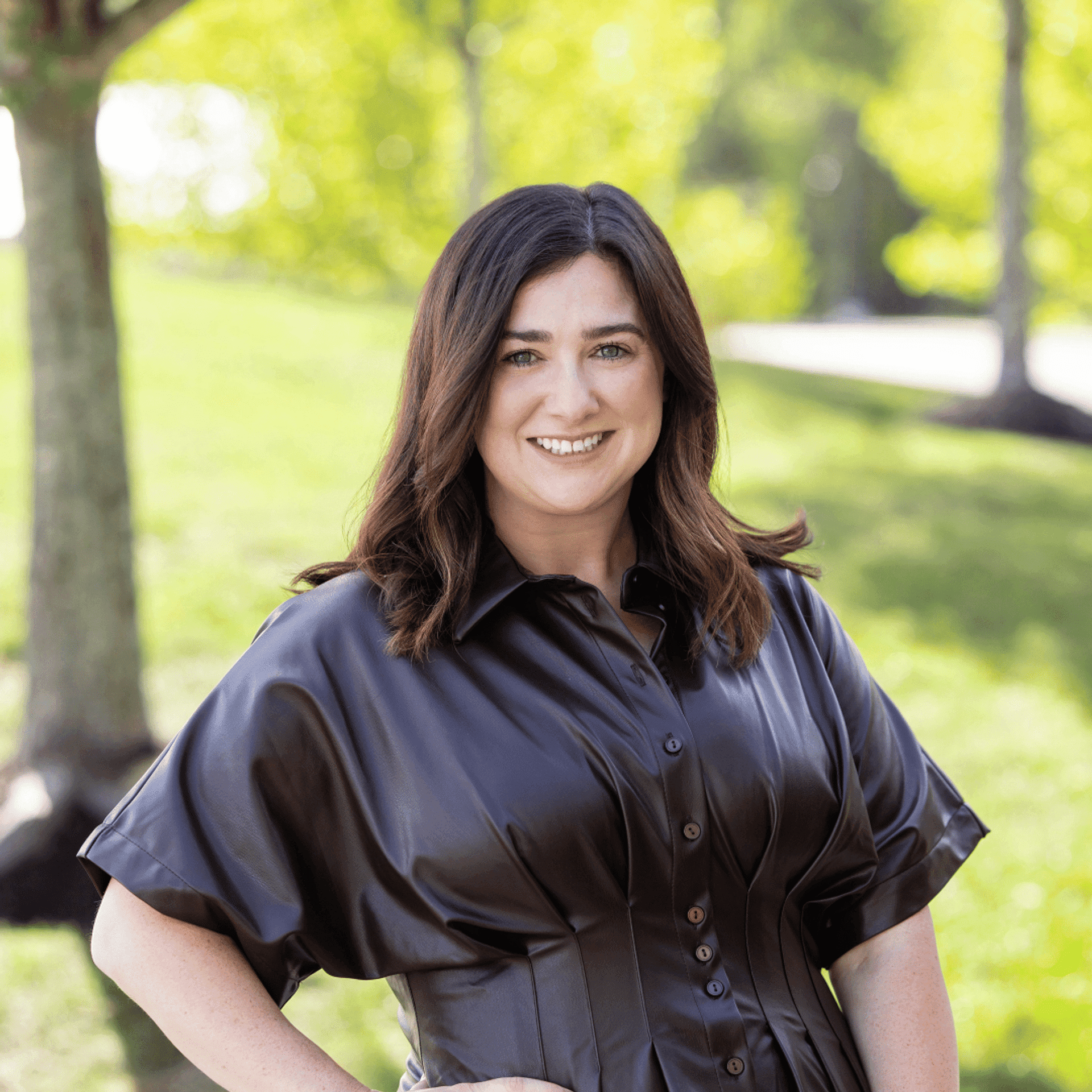 Portrait of Kayla A, a professional stylist at Spark Salon, showcasing their expertise and style.